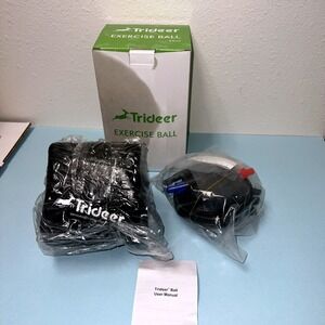 New Trideer Medium Exercise Ball 19- 22"/48- 55cm w/ Original Box &‎ Accessories